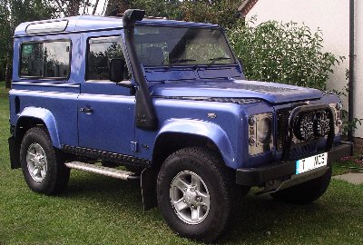 land rover defender td5 shape